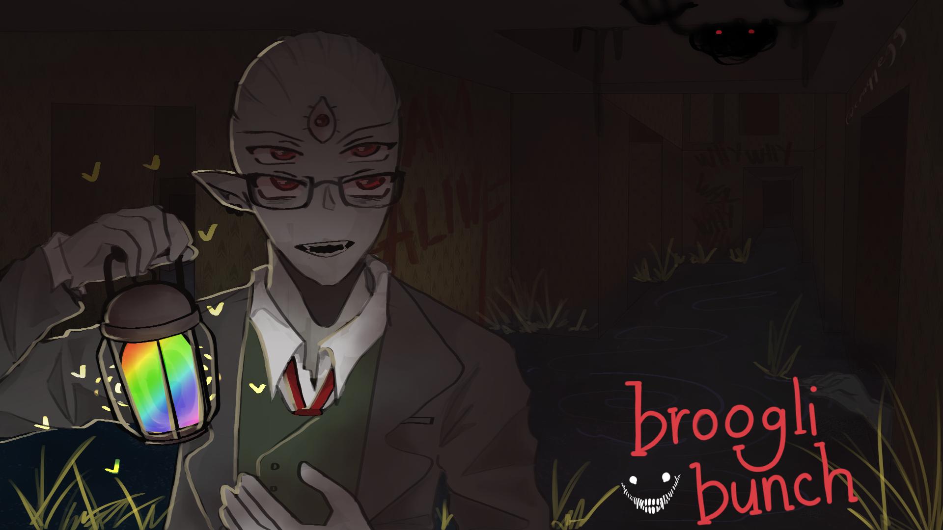 Discovery splash banner for Broogli Bunch Discord server