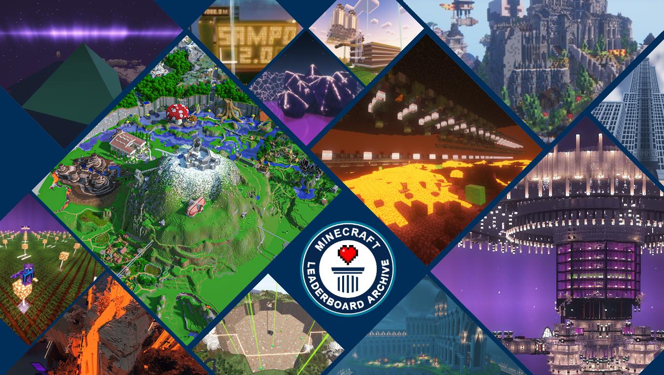 Discovery splash banner for Minecraft Leaderboard Archive Discord server