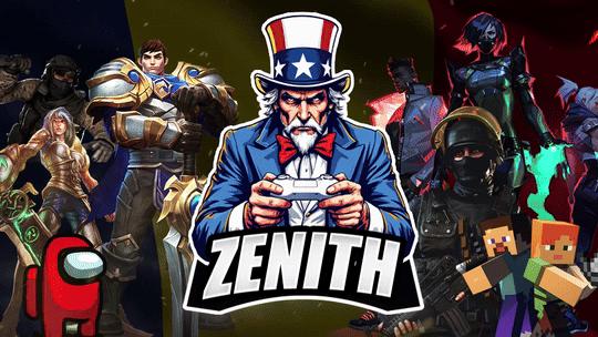 Discovery splash banner for Zenith România Discord server