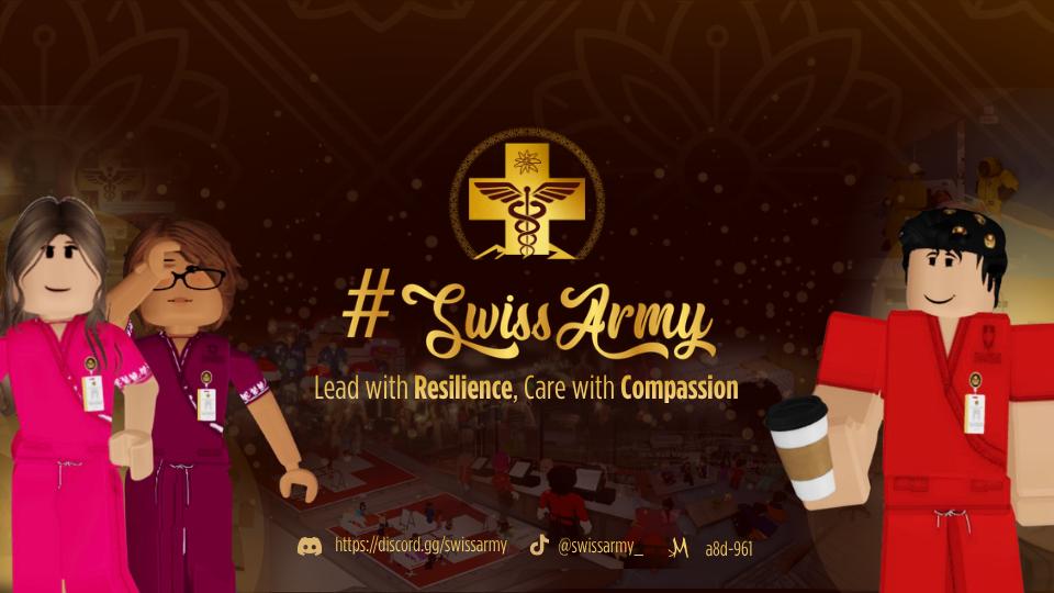Discovery splash banner for Swiss International™ Hospital Discord server