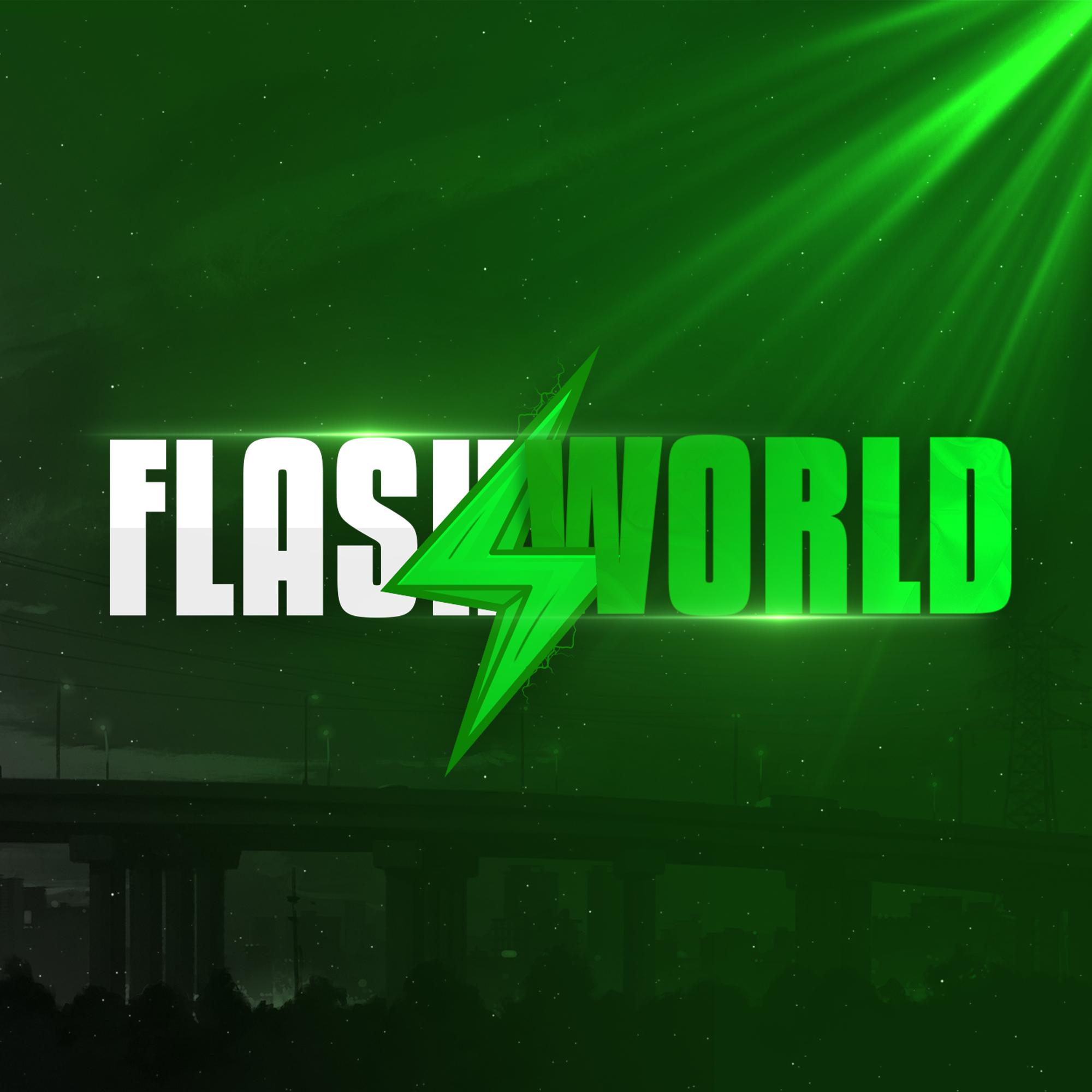 Discovery splash banner for FlashWorld Discord server