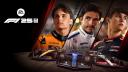 Discovery splash banner for F1 25 Community HUB Discord server