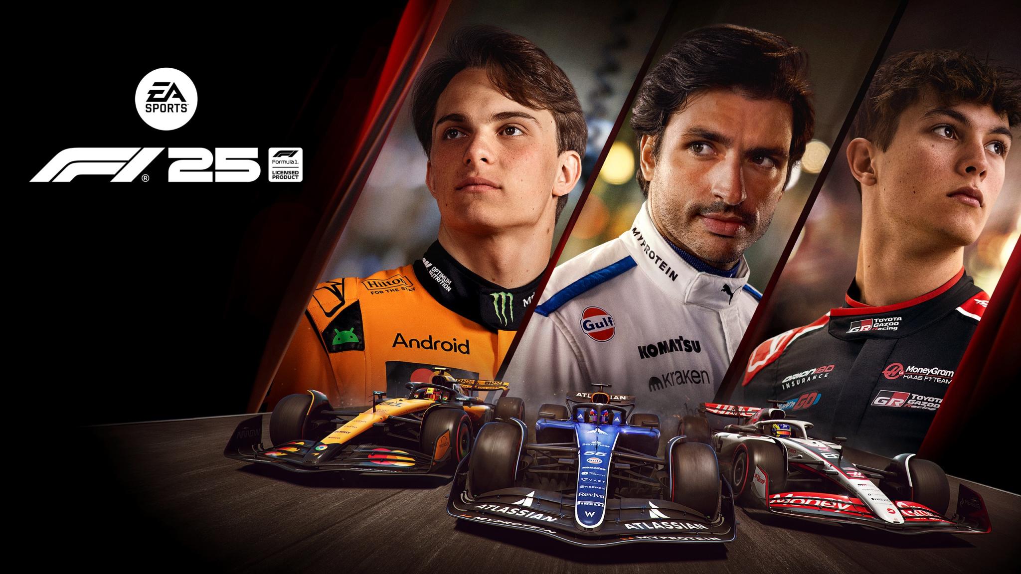 Discovery splash banner for F1 25 Community HUB Discord server