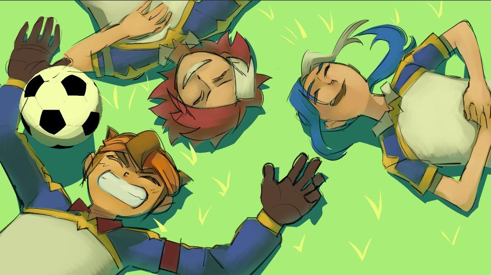 Discovery splash banner for Rose Griffon 🌹 - Inazuma Eleven FR Discord server