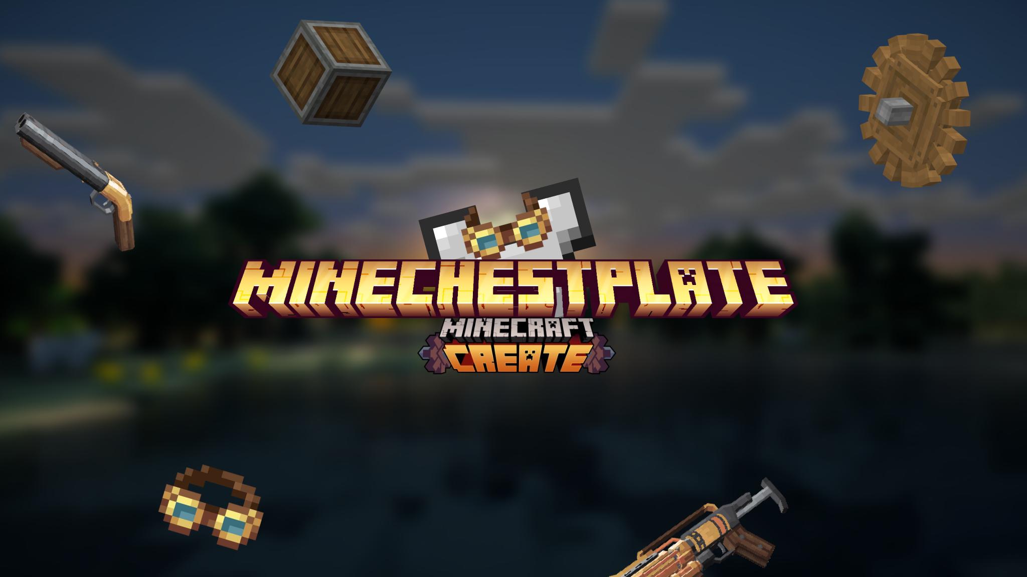 Discovery splash banner for MineChestplate Discord server