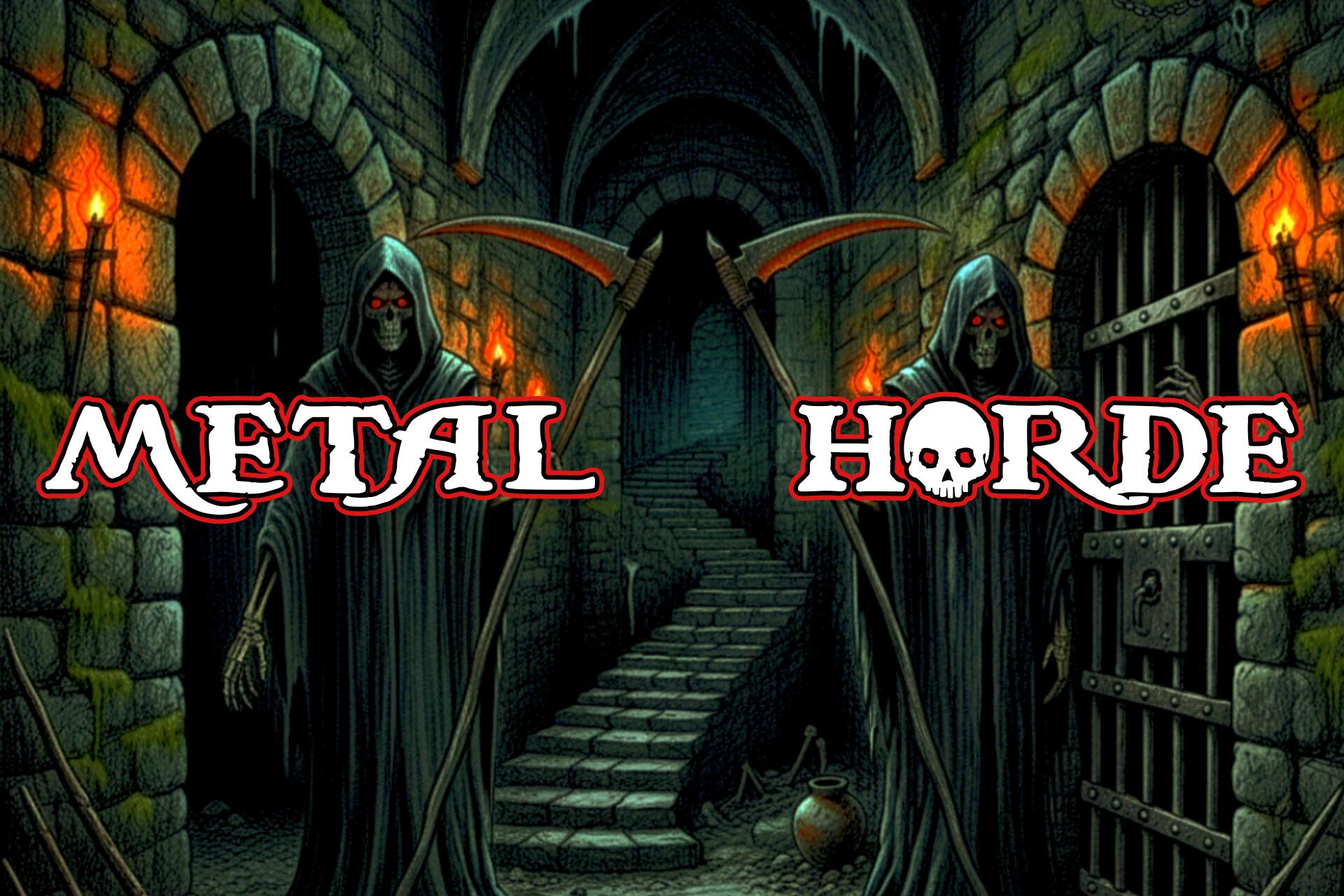 Discovery splash banner for Metal Horde Discord server