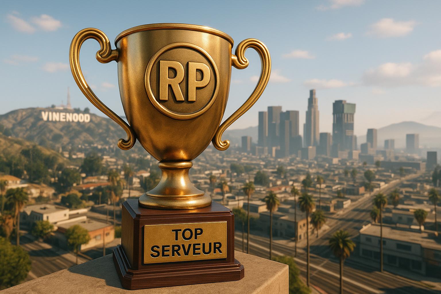 Discovery splash banner for 🏆 • TOP SERVEUR | GTA5 RP PS4/PS5 Discord server
