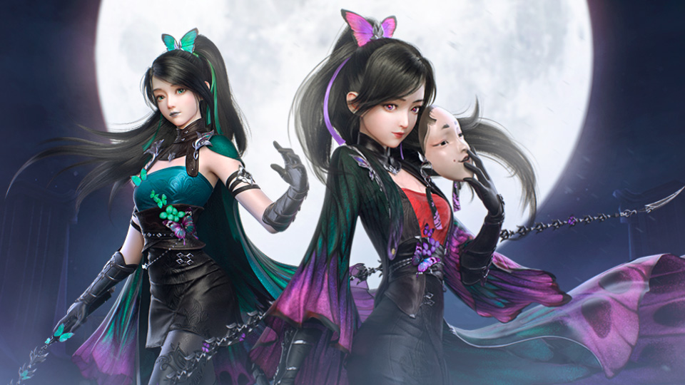 Discovery splash banner for Moonlight Blade (EN) Discord server