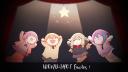 Discovery splash banner for Wondahoi Emotes ! ☆〜（ゝ。∂） Discord server