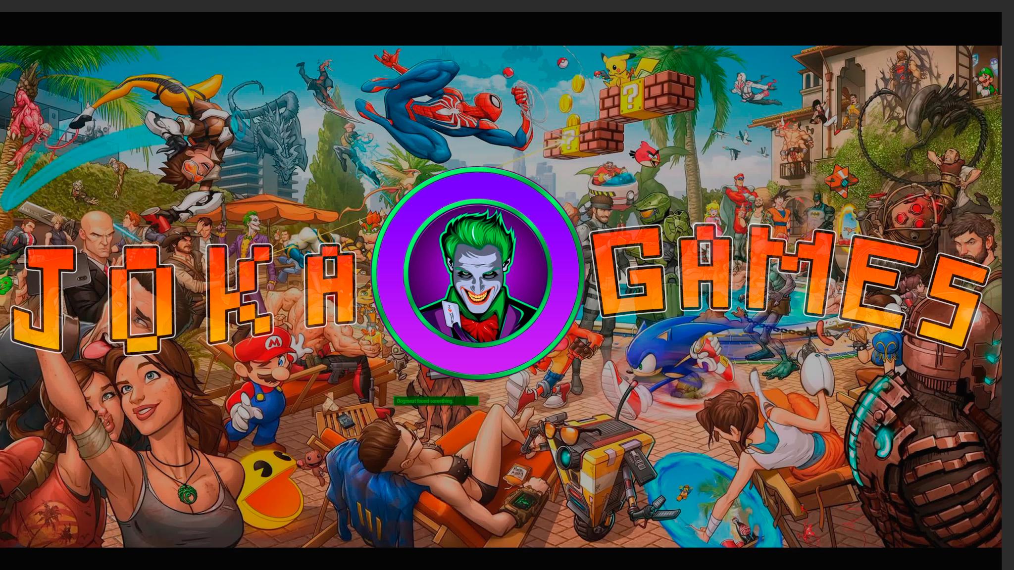 Discovery splash banner for 😇 JOKA-GAMES 🎮 Discord server