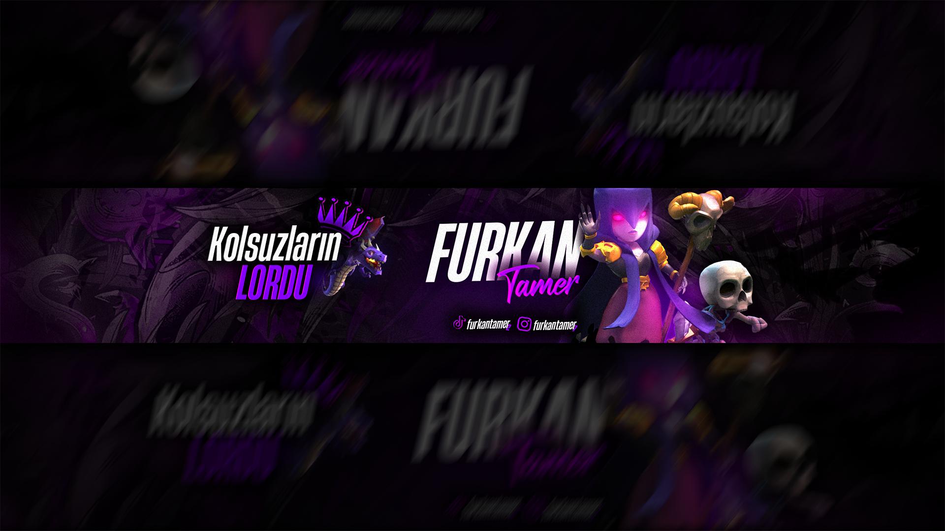 Discovery splash banner for Furkan Tamer Discord server