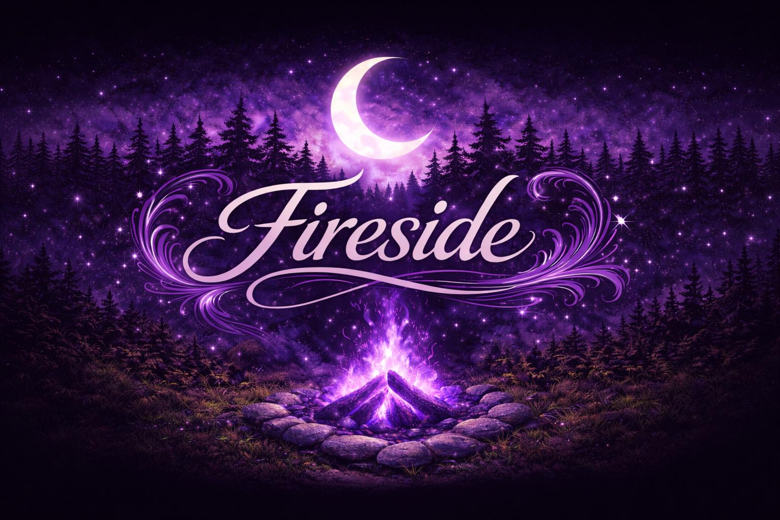 Discovery splash banner for Fireside 🔥❤ Discord server