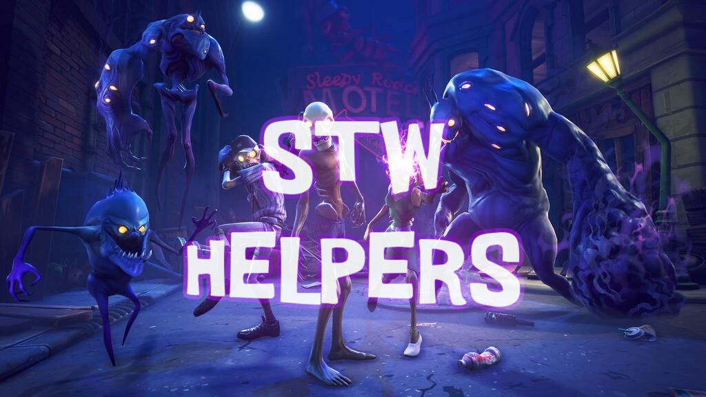 Discovery splash banner for STW Helpers Discord server