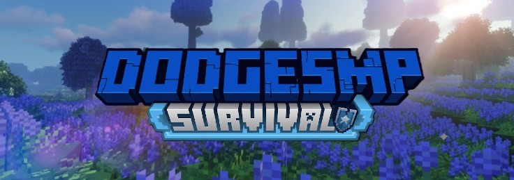 Discovery splash banner for DodgeSMP Discord server