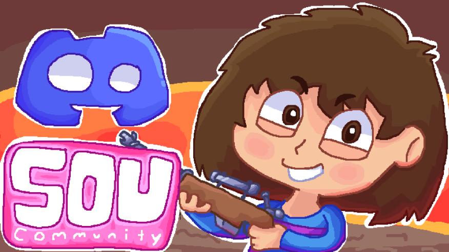 Discovery splash banner for Story of Undertale Community Discord server