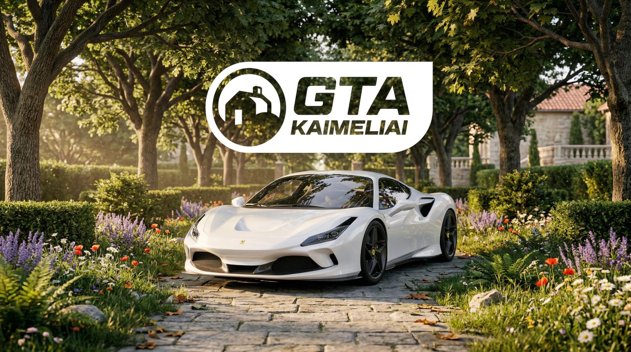 Discovery splash banner for GTAKaimeliai.lt Discord server