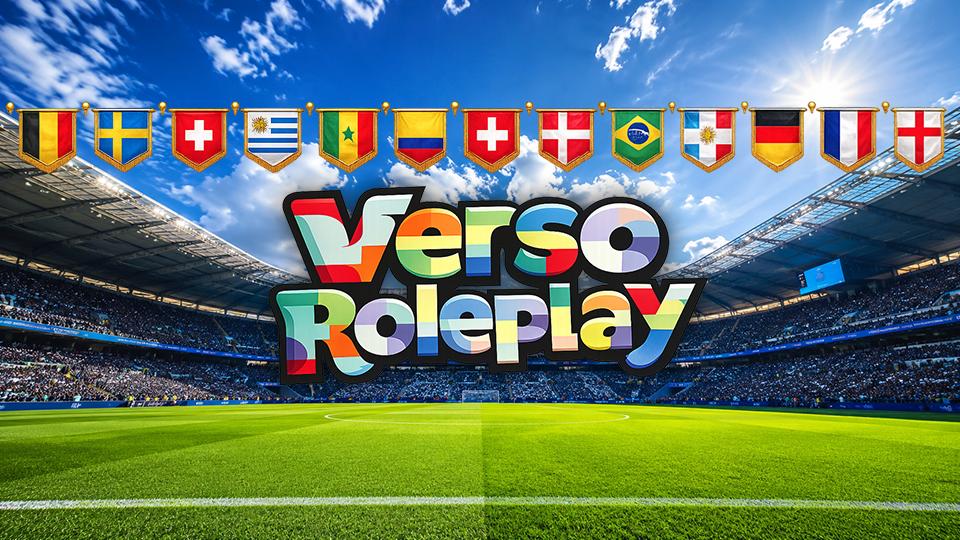 Discovery splash banner for Verso Roleplay | MTA 2026 Discord server