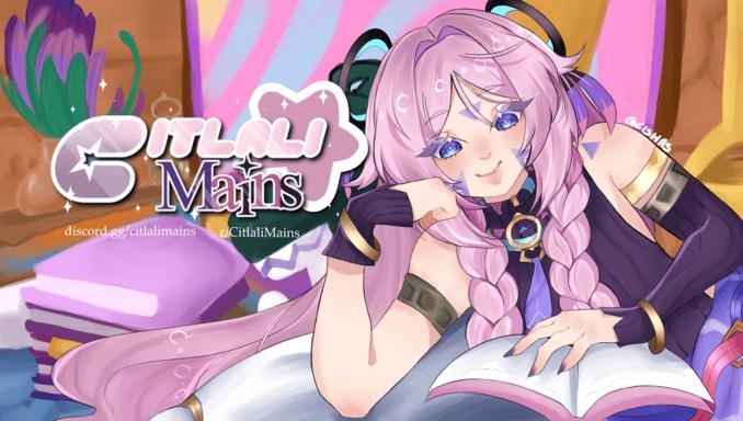 Discovery splash banner for Citlali Mains 𑁍 Natlan Discord server