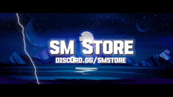 Discovery splash banner for SM STORE $ Discord server