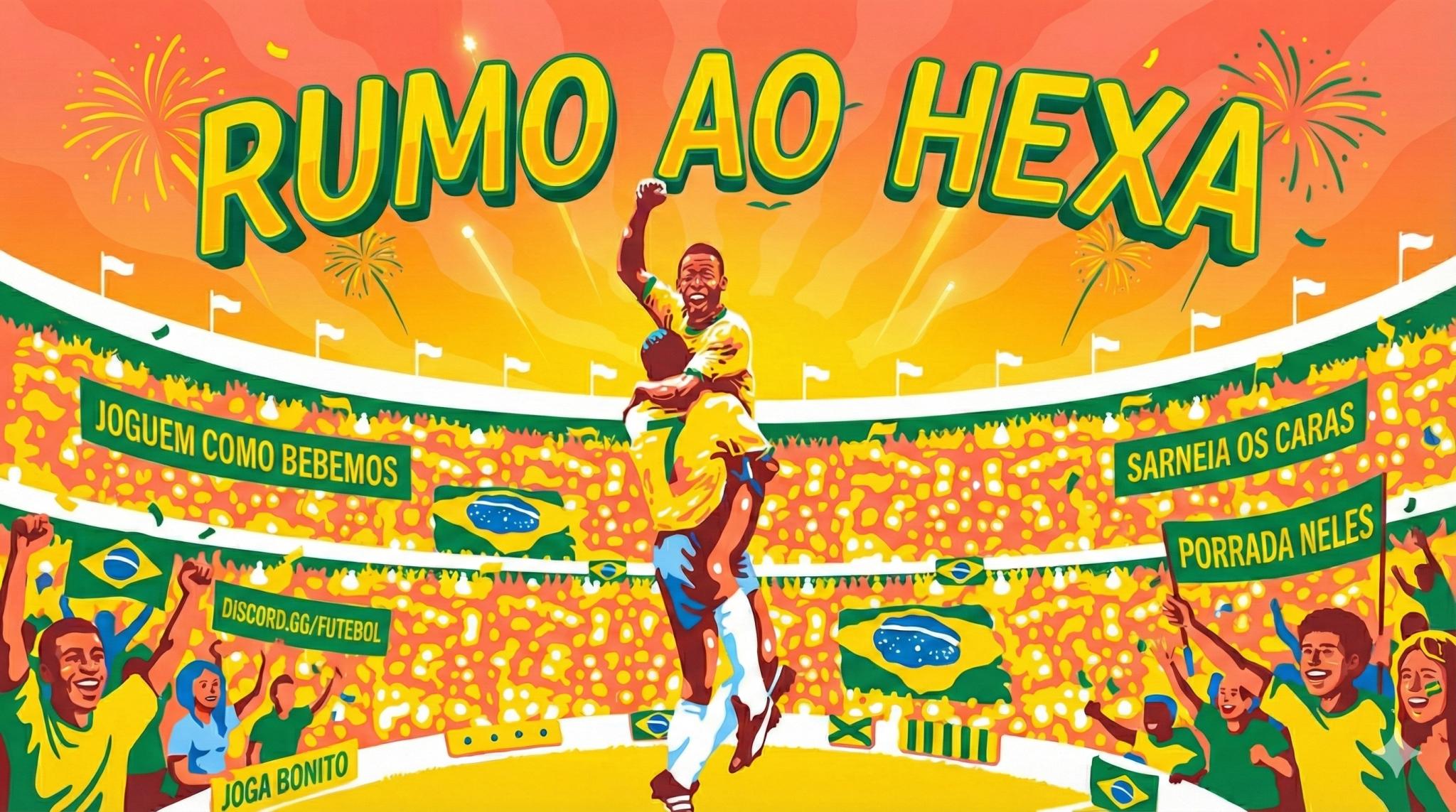 Discovery splash banner for Futebol Discord server