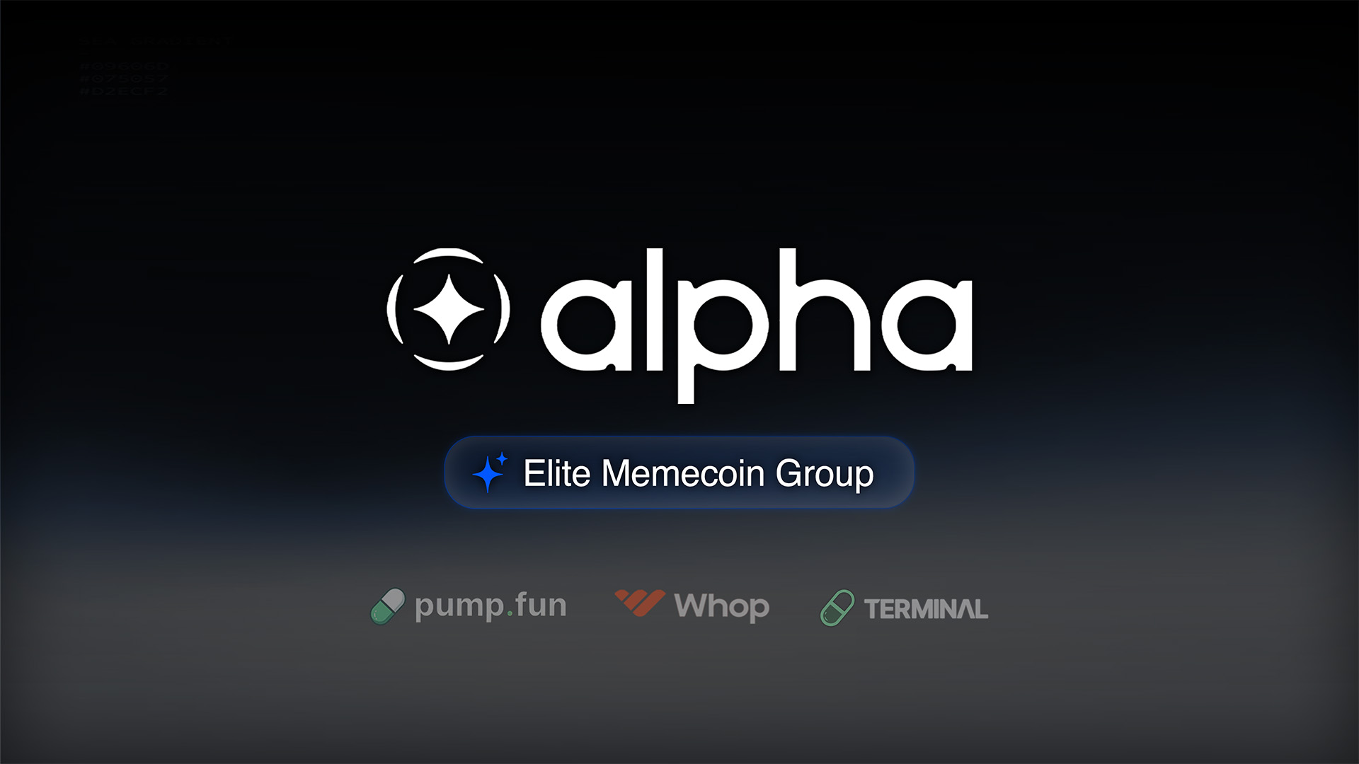 Discovery splash banner for The Alpha Club Discord server