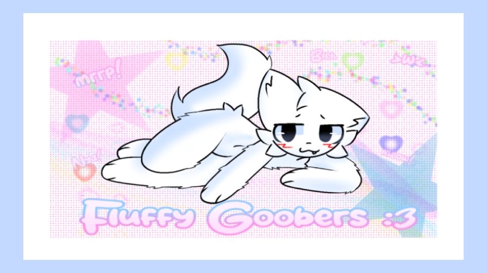 Discovery splash banner for Fluffy Goobers :3 Discord server