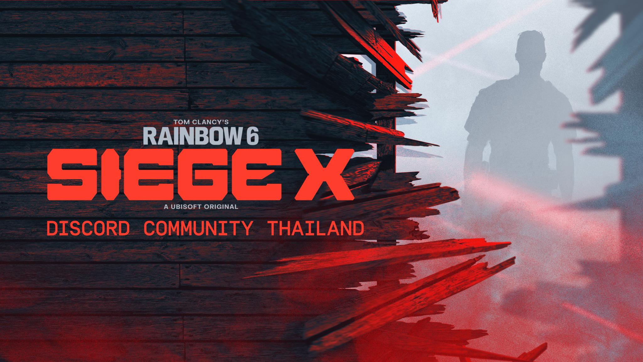 Discovery splash banner for Rainbow Six Siege Community Thailand by Momo_Deviluke152 Discord server