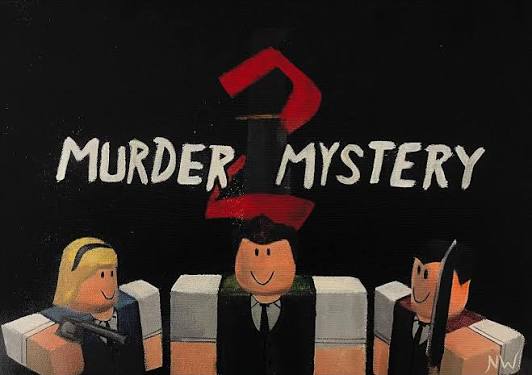 Discovery splash banner for Murder Mystery 2 | Trading & Values Discord server