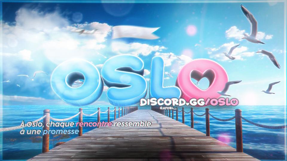 Discovery splash banner for Oslo 🌹 #SafePlace Discord server