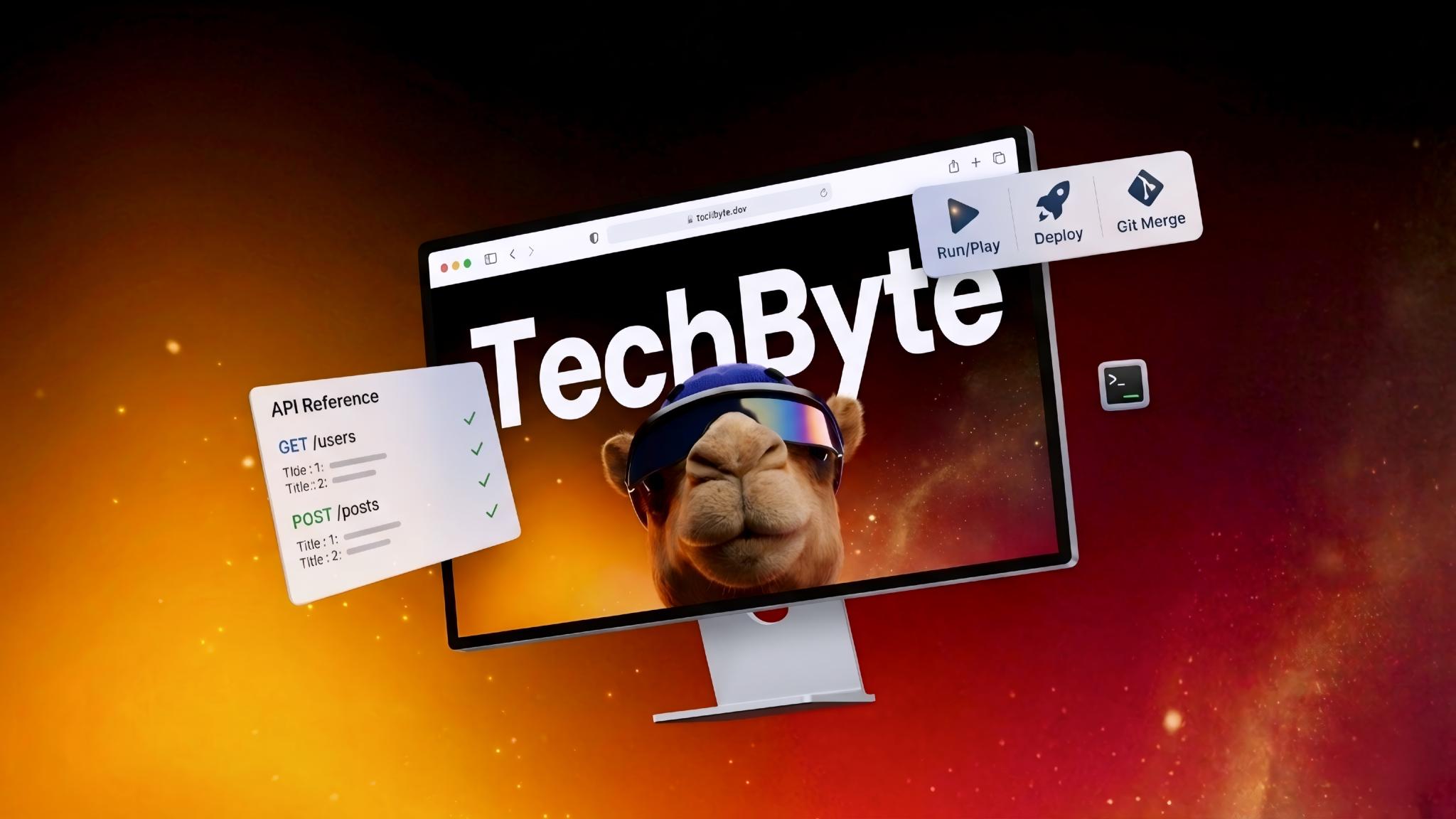 Discovery splash banner for TechByte Discord server