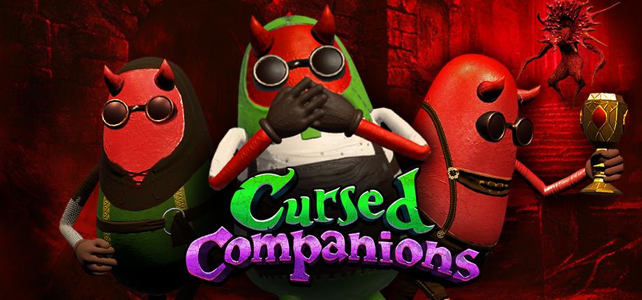 Discovery splash banner for Cursed Companions Discord server