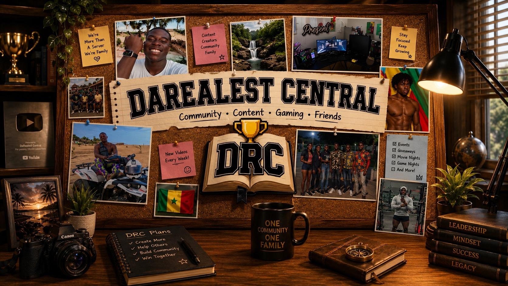 Discovery splash banner for DaRealest Central Discord server
