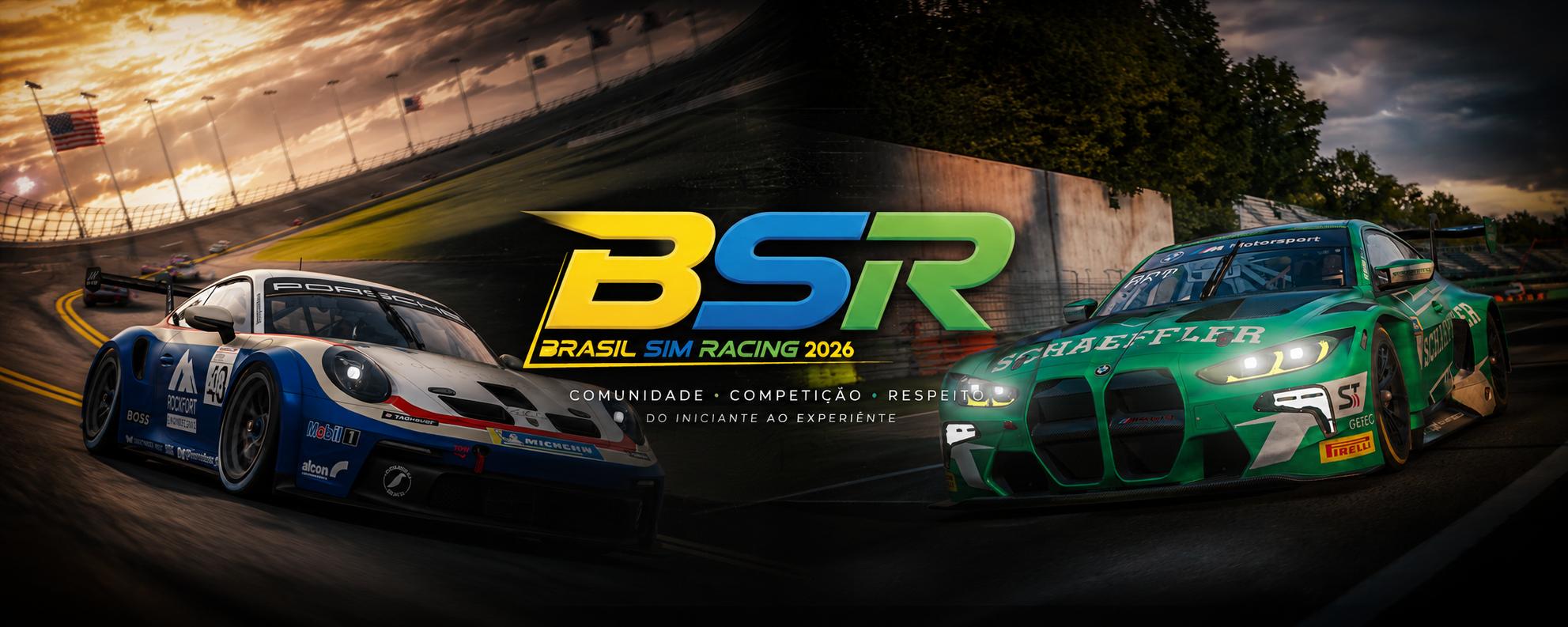 Discovery splash banner for BSR - BRASIL SIM RACING #4600! Discord server