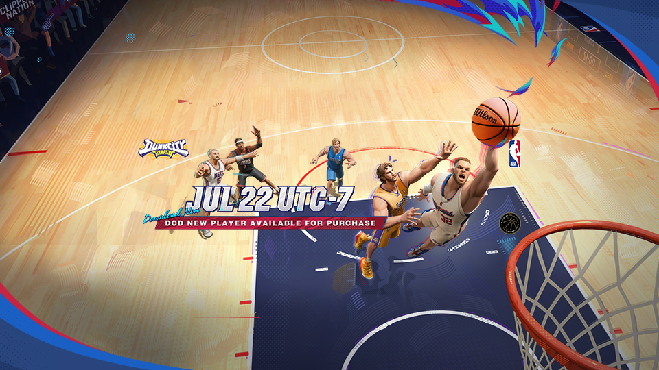 Discovery splash banner for Dunk City Dynasty Global Discord server