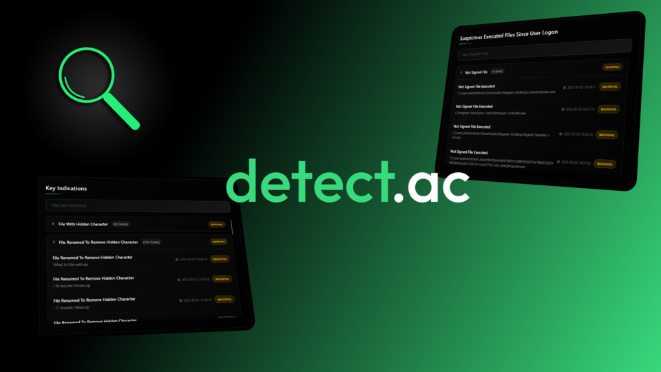 Discovery splash banner for detect.ac Discord server