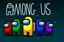 Discovery splash banner for Among Us X Discord server