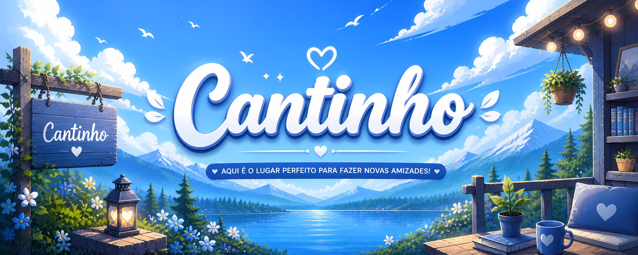 Discovery splash banner for Cantinho Discord server