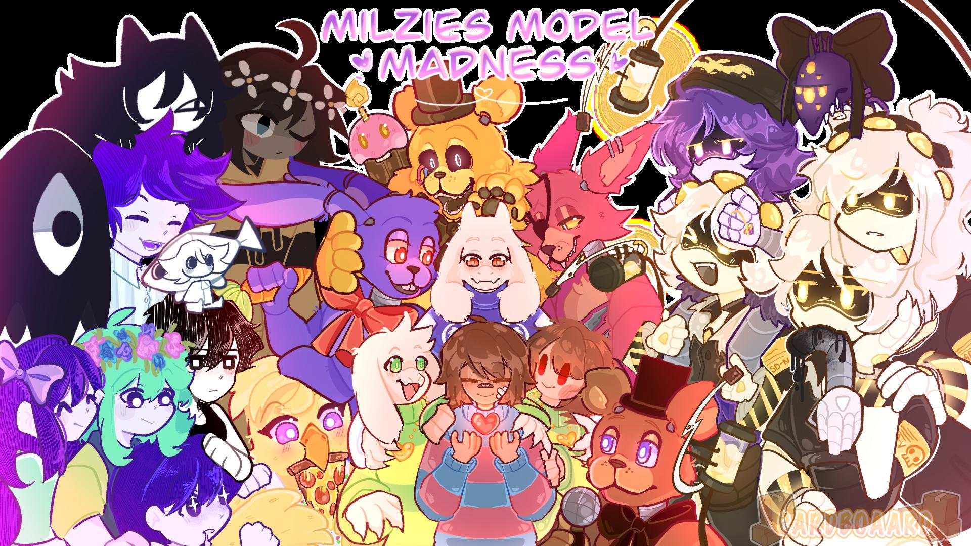 Discovery splash banner for - Milzies Models - Discord server