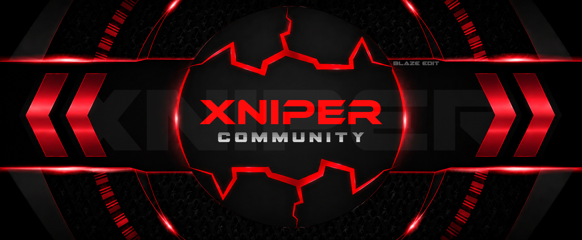 Discovery splash banner for Xniper Community Discord server