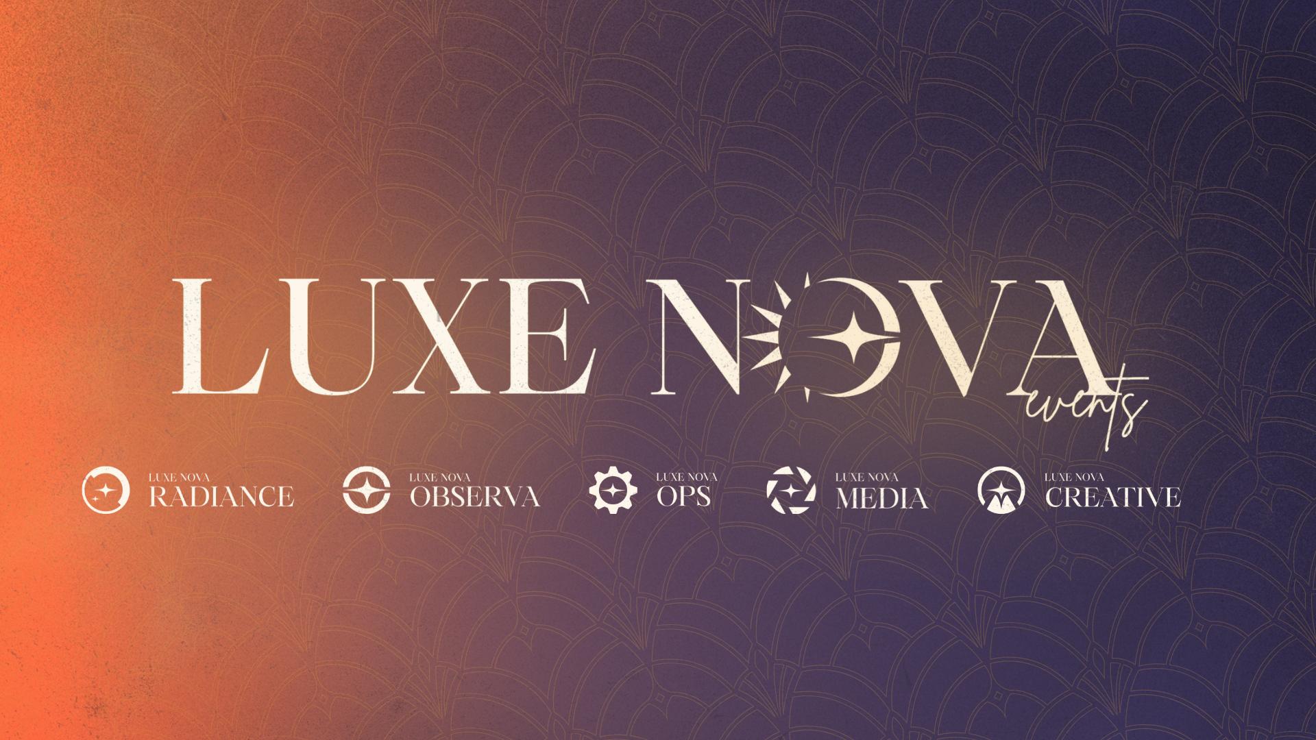 Discovery splash banner for Luxe Nova: Leybloom! Discord server