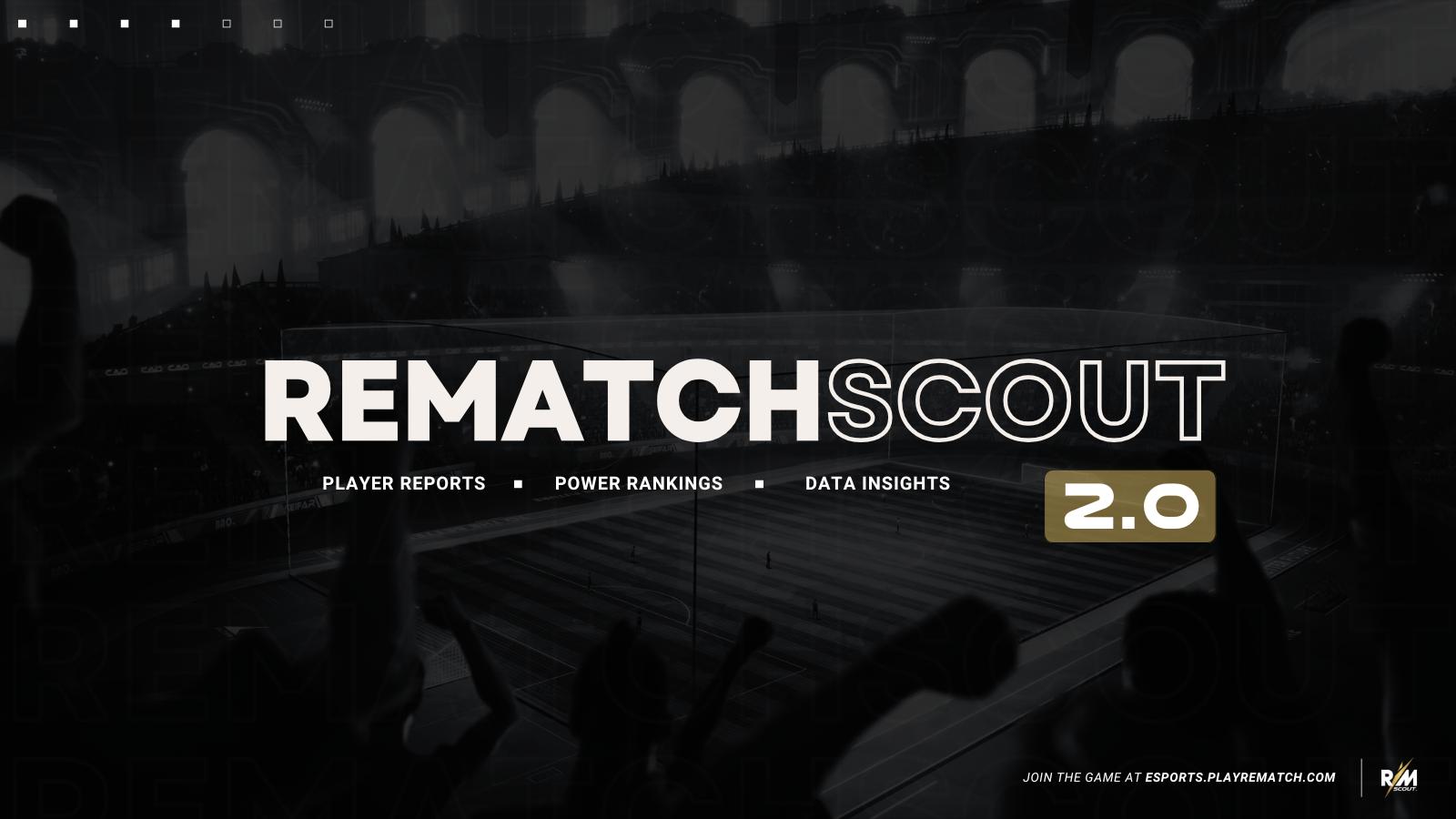 Discovery splash banner for Rematch Scout Discord server