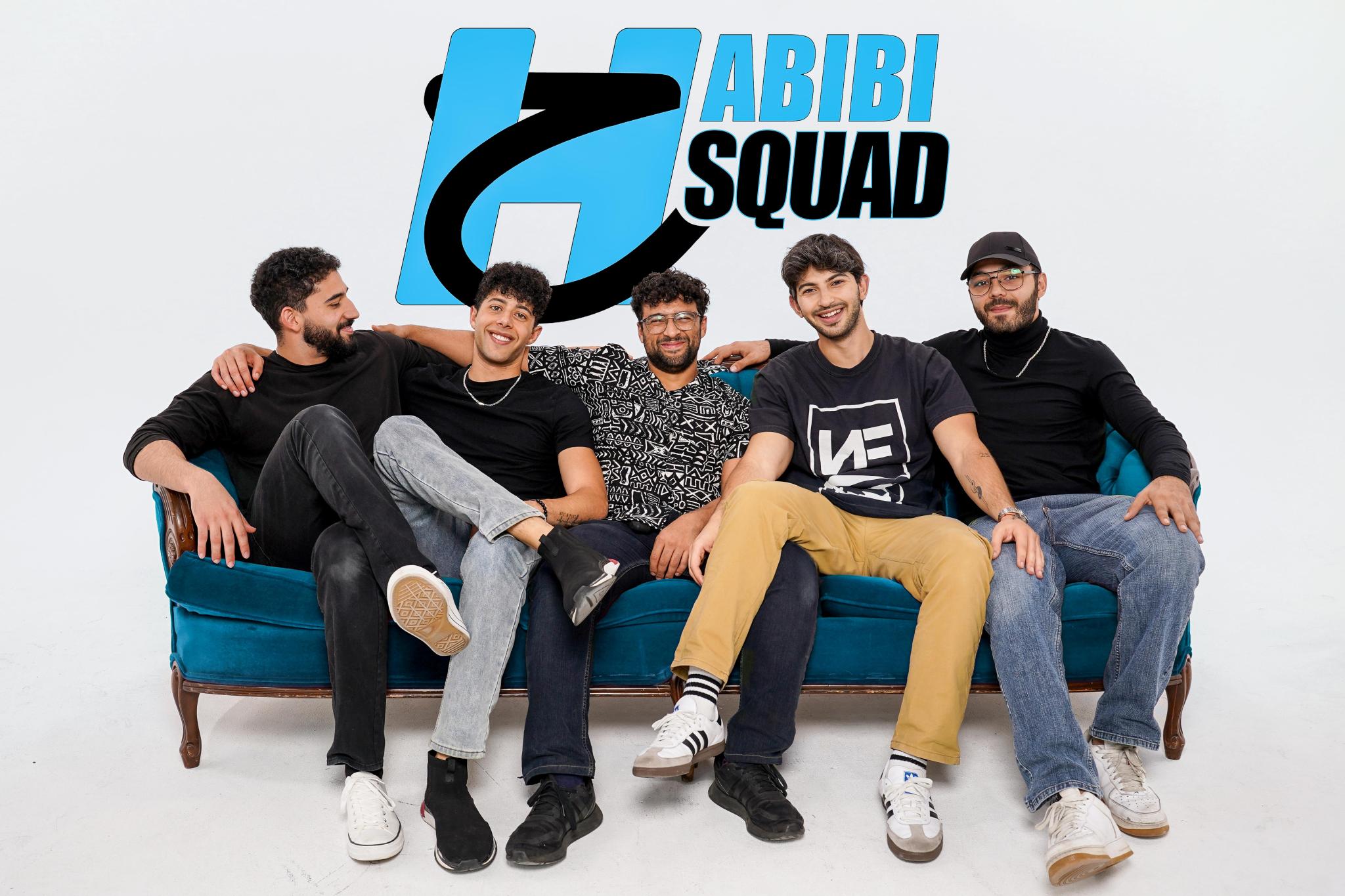 Discovery splash banner for Habibi Squad Community Discord server