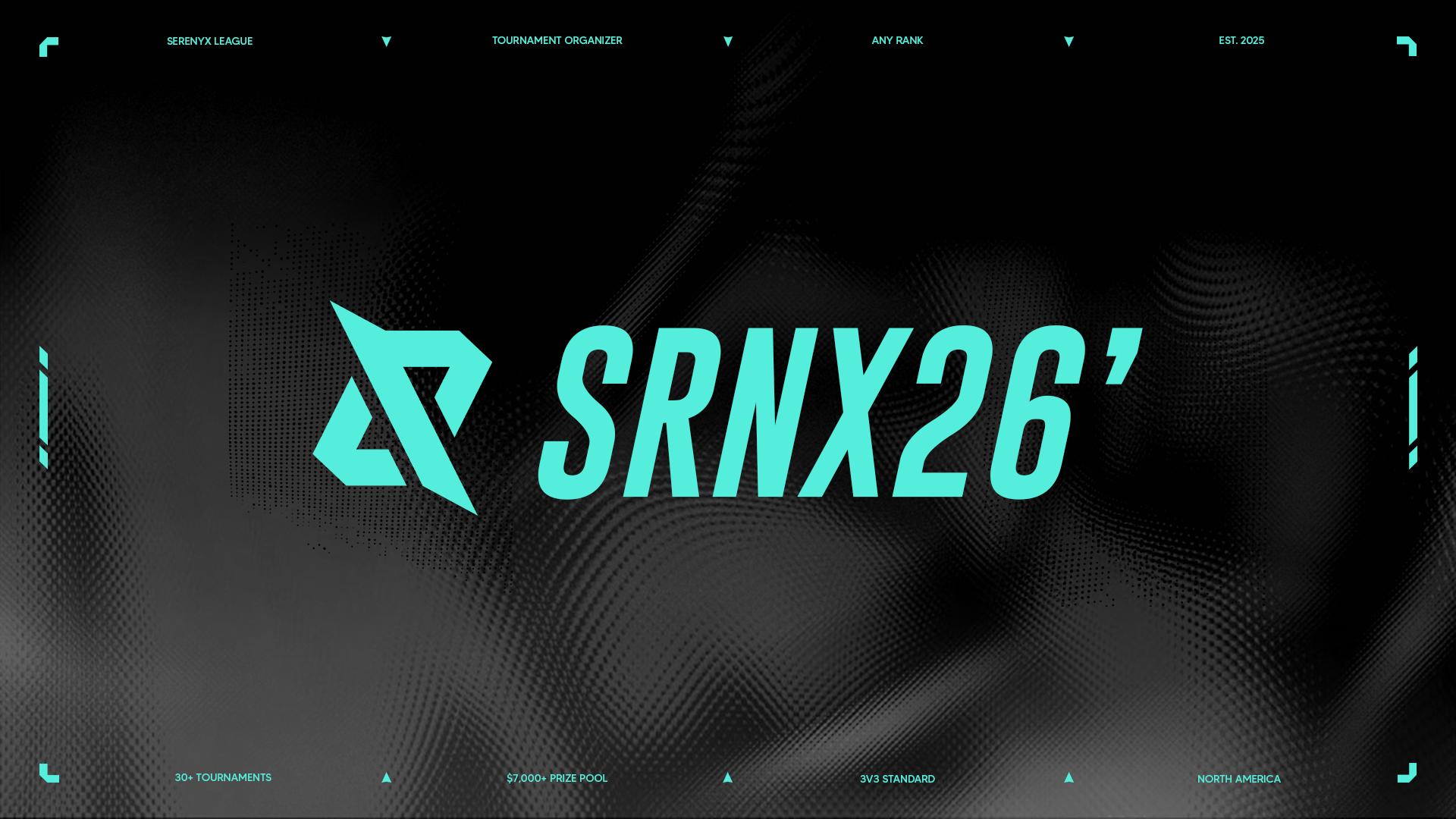 Discovery splash banner for Serenyx League Discord server