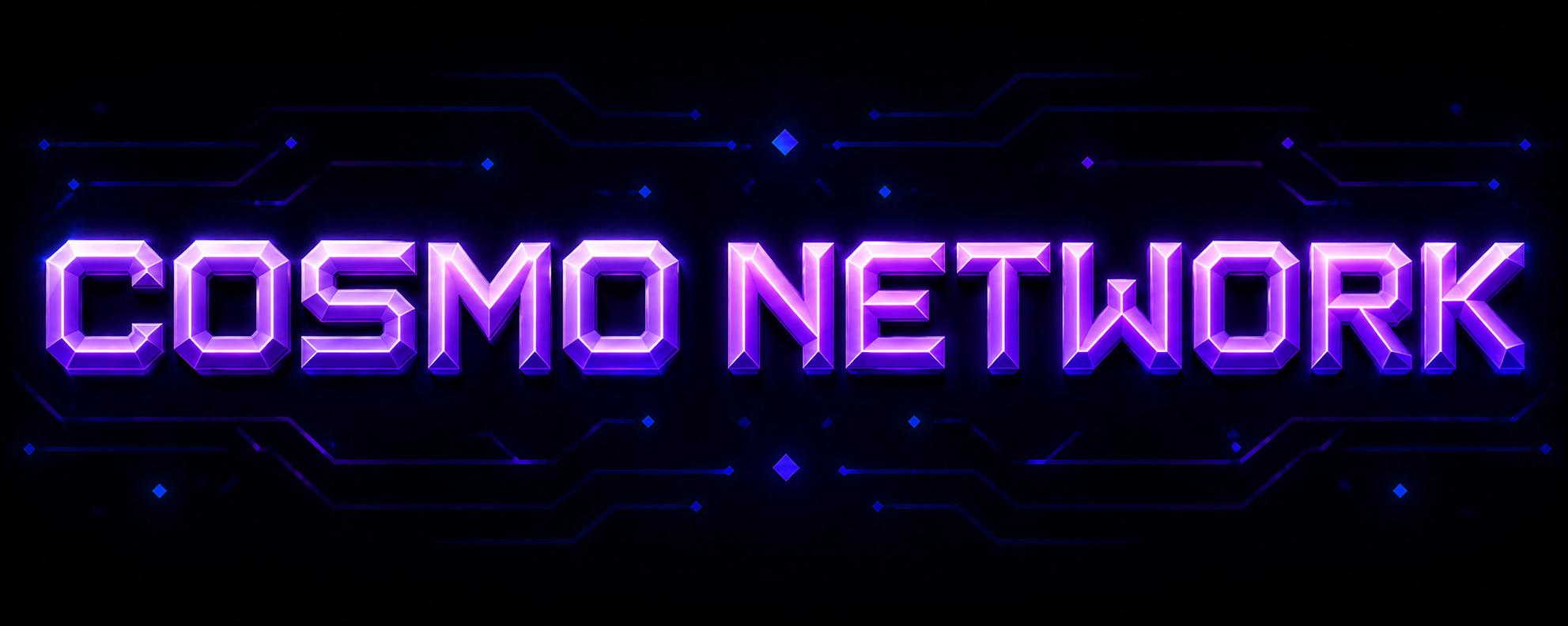Discovery splash banner for COSMO MC Discord server