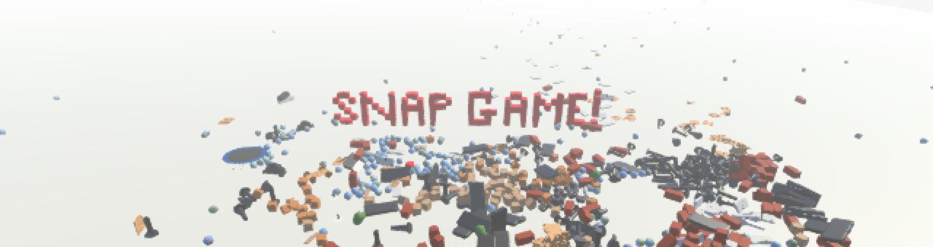 Discovery splash banner for Snap Game Discord server