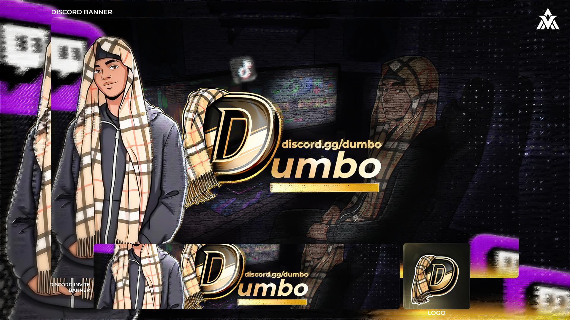 Discovery splash banner for 🎥〡Dumbo.ttv Discord server