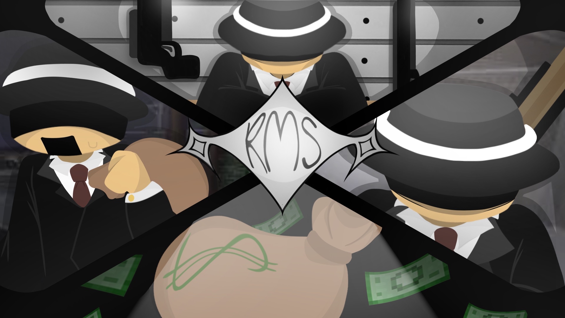 Discovery splash banner for Random Mafia Shooter Discord server