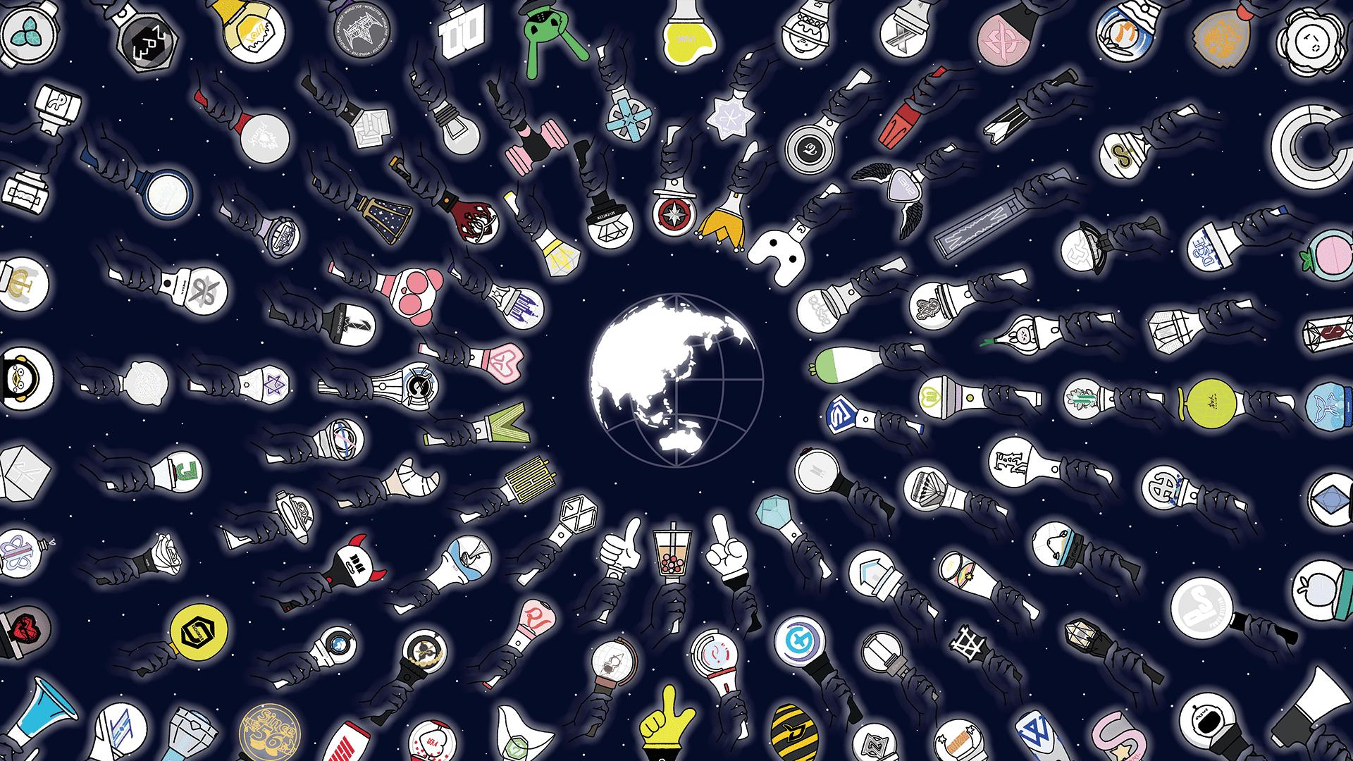 Discovery splash banner for KPOP 追星人的天地 Discord server