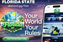 Discovery splash banner for π΄ | Florida State Roleplay (For sale 8K) Discord server