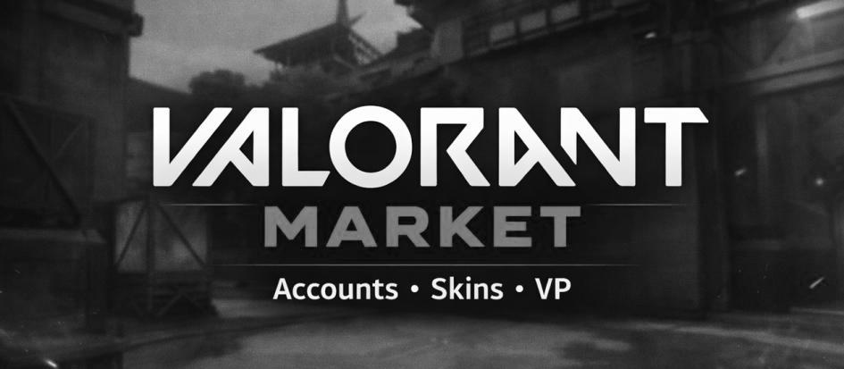 Discovery splash banner for Valorant Market™ | Cheap Valorant Accounts, Cheap Valorant Points Discord server